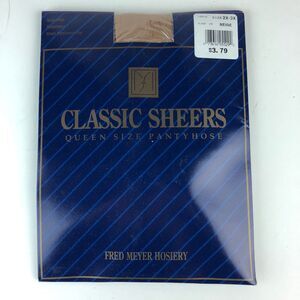 FRED MEYER CLASSIC DAYSHEER QUEEN SIZE BEIGE 2X-3X 453 HG44